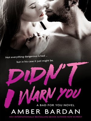 cover image of Didn't I Warn You